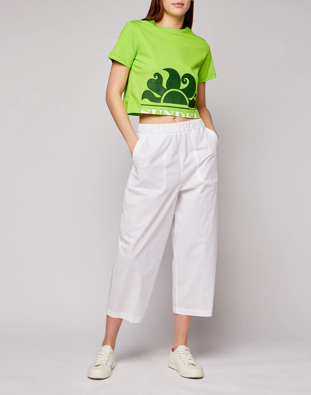 Sundek T-SHIRT CROP 6 Sundek T-SHIRT CROP - immagine 4