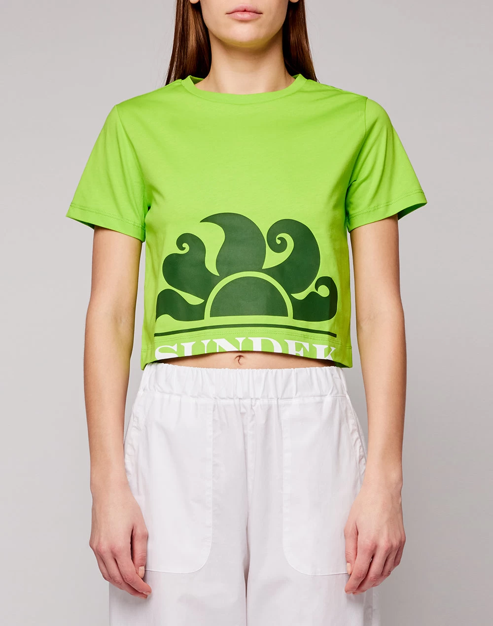Sundek T-SHIRT CROP 3 Sundek T-SHIRT CROP
