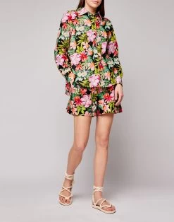 Sundek CAMICIA IN COTONE CON STAMPA FLOREALE -Moda Sconto 8050842677085 1360
