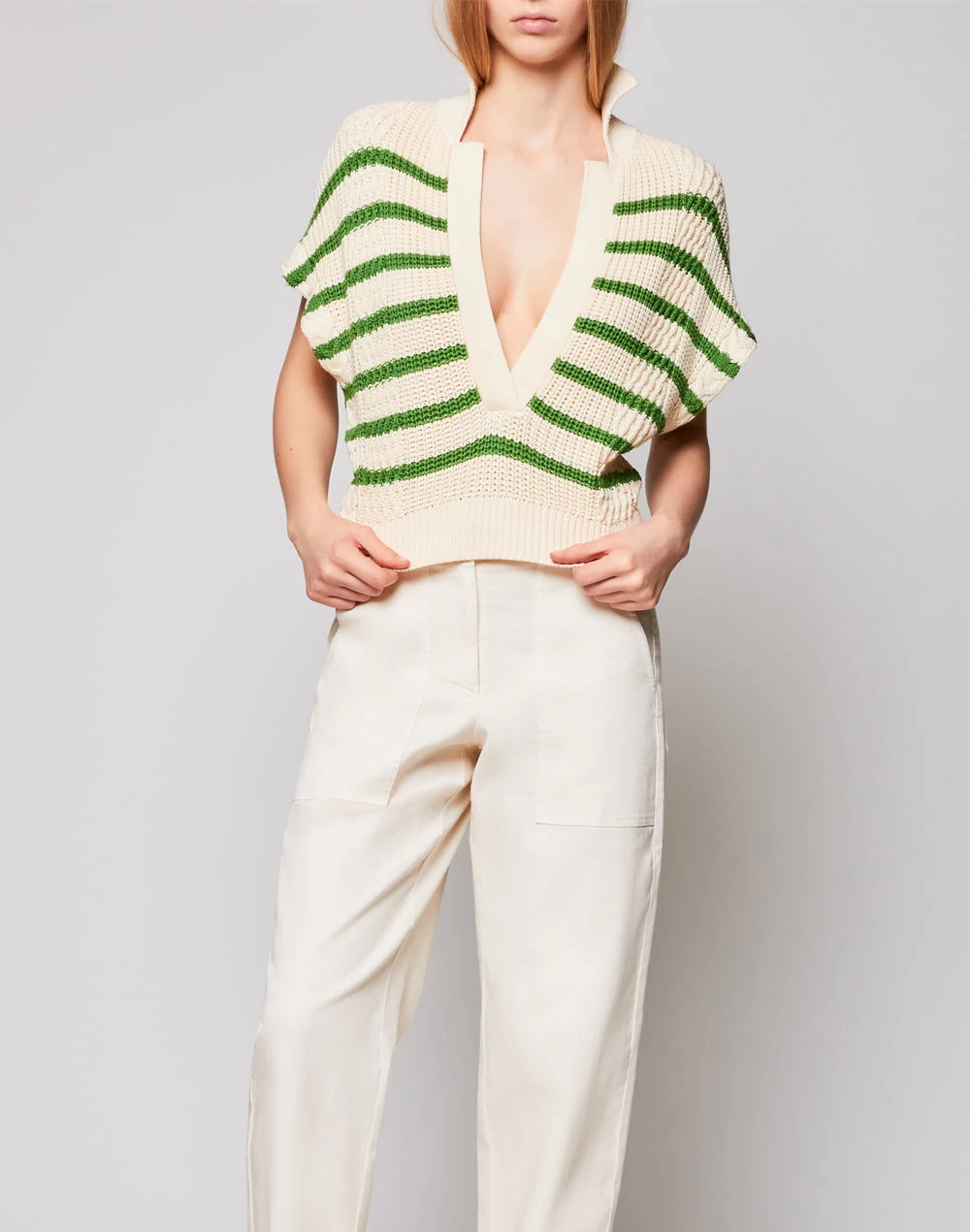 Sundek MAGLIA A RIGHE IN COTONE PETTINATO 5 Sundek MAGLIA A RIGHE IN COTONE PETTINATO - immagine 3