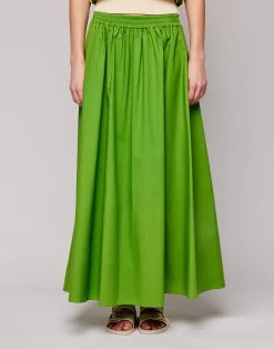 Sundek GONNA LUNGA IN COTONE POPELINE