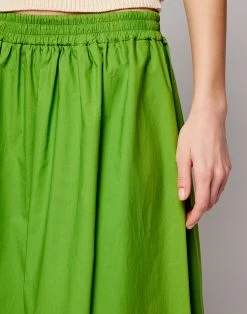 Sundek GONNA LUNGA IN COTONE POPELINE -Moda Sconto 8050842688715 1306