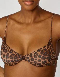 Sundek TOP BRALETTE FANTASIA LEOPARDATA 9 Sundek TOP BRALETTE FANTASIA LEOPARDATA -Moda Sconto 8050842690763 24106