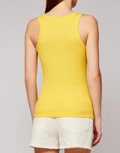 Sundek CANOTTA DONNA IN COTONE A COSTINE -Moda Sconto 8050842733453 1513