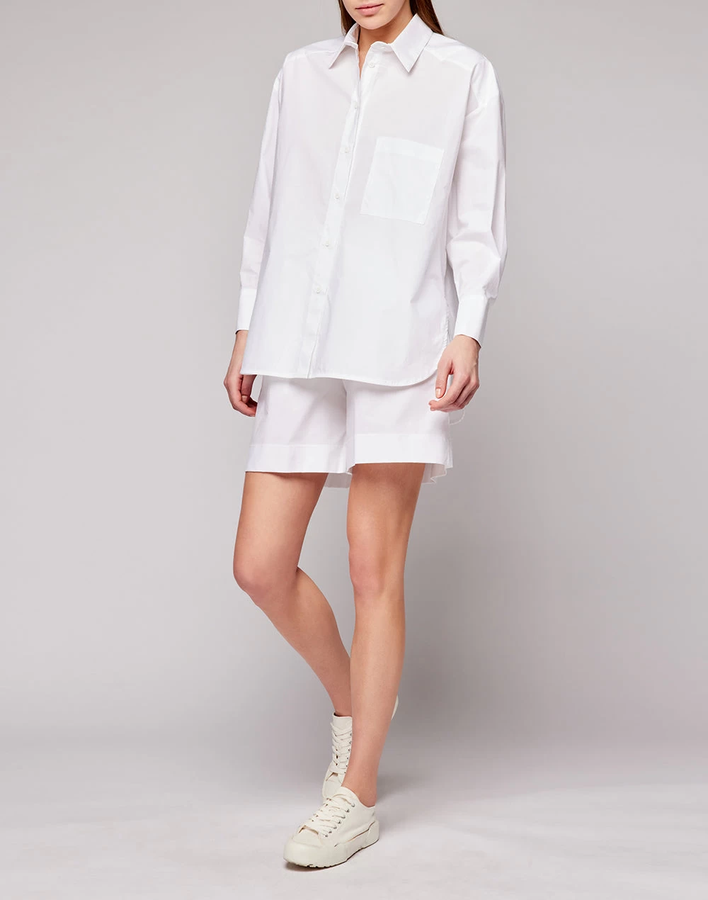 Sundek CAMICIA OVER IN POPELINE DI COTONE 6 Sundek CAMICIA OVER IN POPELINE DI COTONE - immagine 4