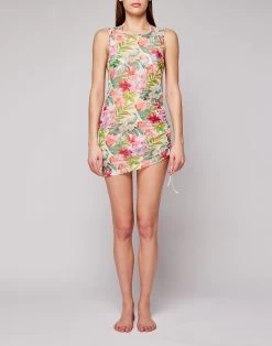 Sundek ABITO SENZA MANICHE CON STAMPA FLOREALE
