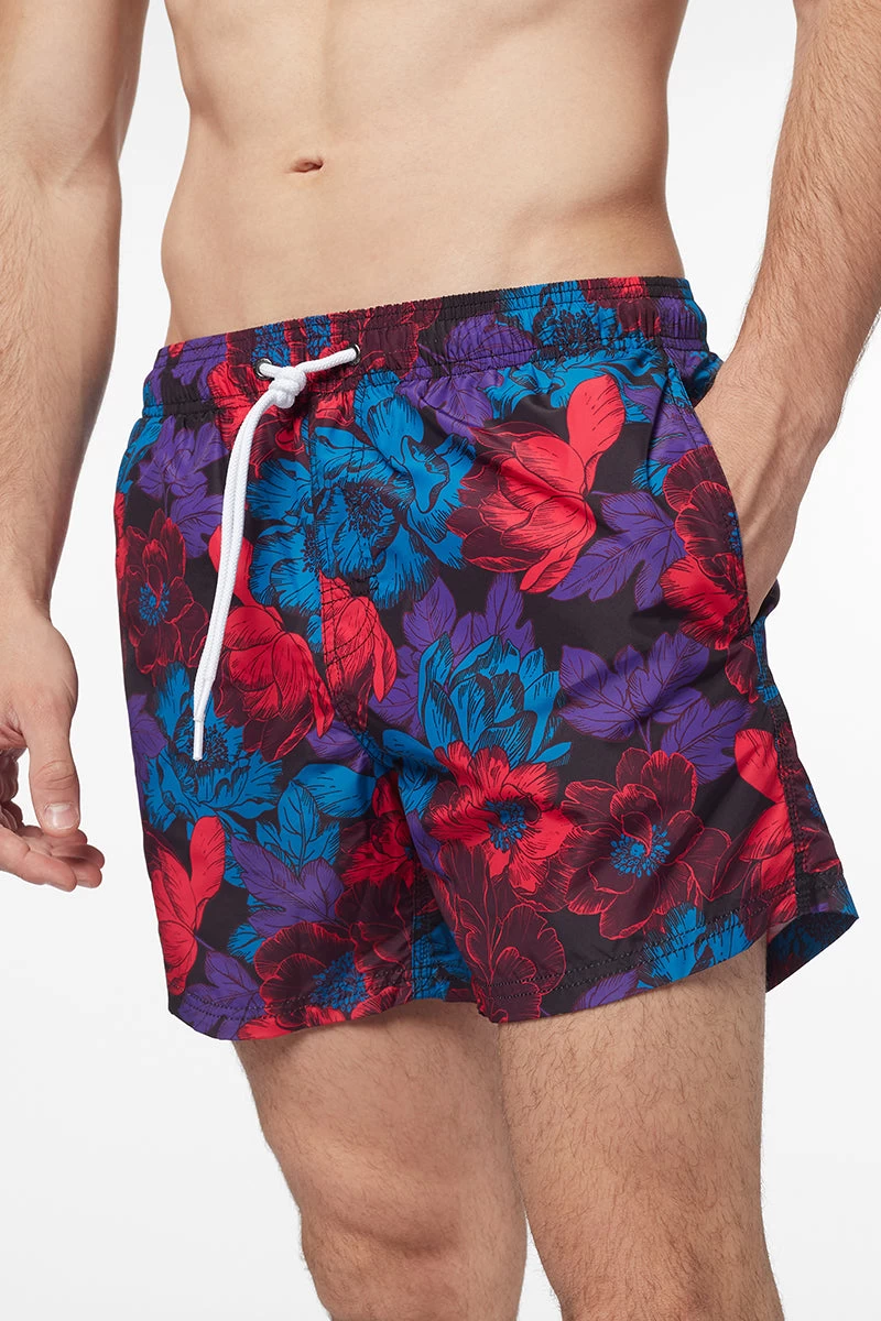 Sundek COSTUME DA BAGNO CORTO VITA ELASTICATA STAMPA PURPLE PRINT 5 Sundek COSTUME DA BAGNO CORTO VITA ELASTICATA STAMPA PURPLE PRINT - immagine 3