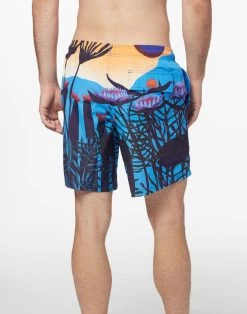 Sundek COSTUME DA BAGNO MEDIO A VITA ELASTICATA STAMPA DREAMING -Moda Sconto M665BDRT4DM B