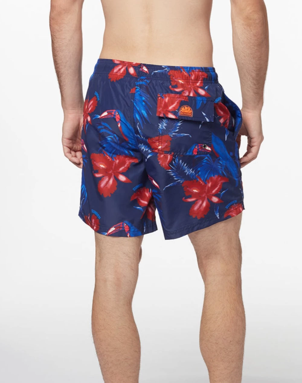 Sundek COSTUME DA BAGNO MEDIO A VITA ELASTICATA STAMPA TOUCANTRIP 4 Sundek COSTUME DA BAGNO MEDIO A VITA ELASTICATA STAMPA TOUCANTRIP - immagine 2