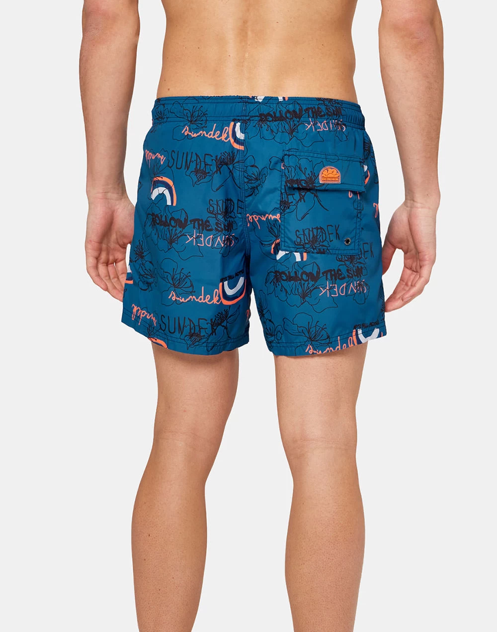 Sundek COSTUME DA BAGNO CORTO CON VITA ELASTICA E STAMPA KIDOODLE 4 Sundek COSTUME DA BAGNO CORTO CON VITA ELASTICA E STAMPA KIDOODLE - immagine 2