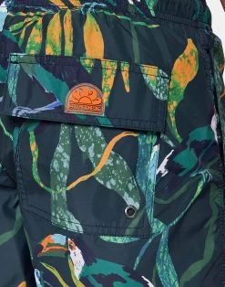 Sundek COSTUME DA BAGNO CORTO CON STAMPA TOUCANETS -Moda Sconto MAN BDVOLLEY14FA SWIMTRUNKS PINE M633BDRT4TU 551TU 19