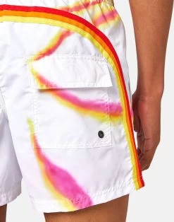 Sundek COSTUME DA BAGNO CORTO VITA ELASTICATA -Moda Sconto MAN BDVOLLEY14RA TIEDYESWIMTRUNKS VIBRANTORANGE GM504BDTA1Z0 421Z0 19