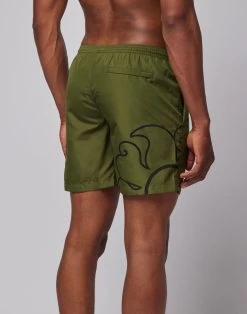 Sundek COSTUME DA BAGNO MEDIO VITA ELASTICATA LIGHT POLY -Moda Sconto MAN BOARDSHORT ESSEXBOARDSHORT DARKAR.GREEN02 M705BDP0300 30202 2
