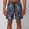 Sundek COSTUME DA BAGNO LUNGO A VITA ELASTICATA STAMPA SPOTTY JUNGLE -Moda Sconto MAN BOARDSHORT SPOTTYJUNGLEBD18 FANGO M717BDRT4JS 108JS 1