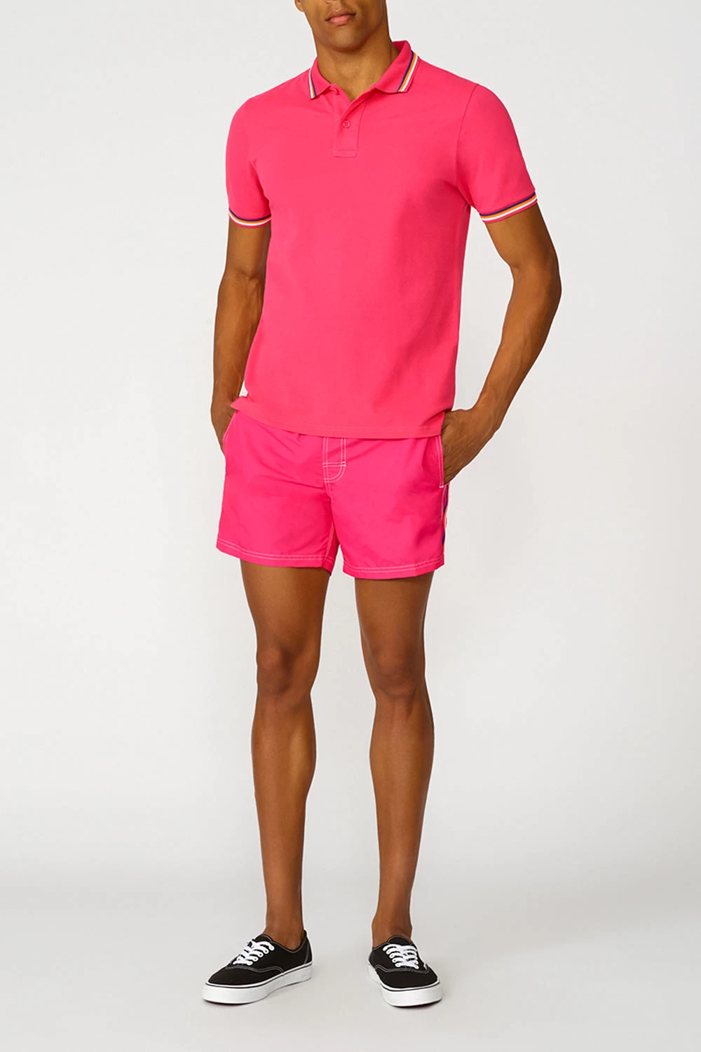 Sundek POLO BRICE IN COTONE PIQUET CON DETTAGLI TRICOLOR 5 Sundek POLO BRICE IN COTONE PIQUET CON DETTAGLI TRICOLOR - immagine 3