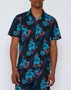 Sundek CAMICIA CON STAMPA ESOTICA ALL OVER