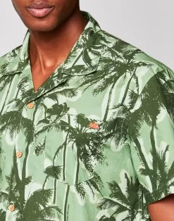 Sundek CAMICIA CON STAMPA FLOREALE ALL OVER 7 Sundek CAMICIA CON STAMPA FLOREALE ALL OVER -Moda Sconto MAN SHIRT ALLOVERSHIRT GREENDUST M817SHMU100 951EO 3