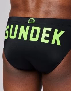 Sundek SLIP MARE SYLVAIN 7 Sundek SLIP MARE SYLVAIN -Moda Sconto MAN SLIP SYLVAINSWIMBRIEF BLACK03 M281SSL3000 00403 3