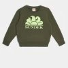 Sundek FELPA GIROCOLLO IN COTONE CON LOGO -Moda Sconto MAN SWEATSHIRT SWEATSHIRT DKARGREEN01 B138JHF7700 30201 1