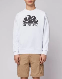 Sundek FELPA A GIROCOLLO CON LOGO