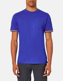 Sundek T-SHIRT FINN GIROCOLLO CON TASCHINO