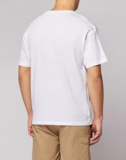Sundek T-SHIRT GIROCOLLO CON STAMPA LOGO 8 Sundek T-SHIRT GIROCOLLO CON STAMPA LOGO -Moda Sconto MAN T SHIRTSS NEWSIMEONLOGO WHITE05 M021TEJ7800 00605 3