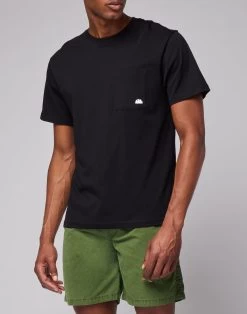 Sundek T-SHIRT CON LOGO STAMPATO -Moda Sconto MAN T SHIRTSS T SHIRT BLACK M301TEJR900 00400 2