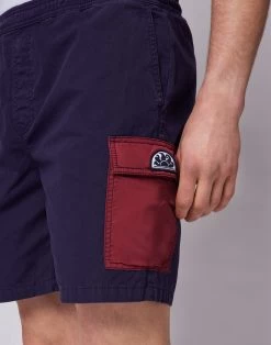 Sundek WALKSHORT IN COTONE CON TASCHE -Moda Sconto MAN WALKSHORT WALKSHORTTC NAVY01 M256WKPI100 00701 4