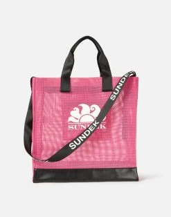 Sundek BORSA DA SPIAGGIA GRANDE IN MESH