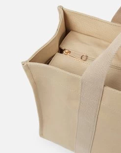 Sundek REGULAR CANVAS TOTE BAG -Moda Sconto Unisex BAG REGULARTOTEBAG MANGROVE AW717ABCV100 96600 3