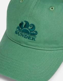 Sundek COOPER CAP -Moda Sconto Unisex HAT COOPERCAP GREENDUST01 AM007AHC2000 95101 2