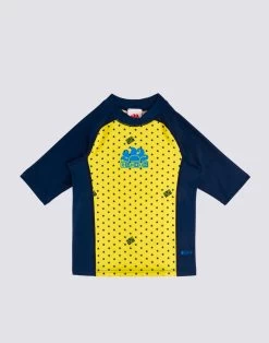 SUNDEK X BONTON RASHGUARD GIROCOLLO UPF 50