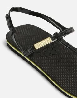 Sundek INFRADITO CON CINTURINO -Moda Sconto Unisex SANDAL ADJUSTABLEFLIPFLOP BLACK36 AW857ASEL000 00436 4