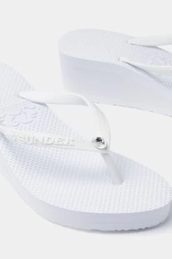 Sundek CIABATTE INFRADITO TOLUCA CON ZEPPA 9 Sundek CIABATTE INFRADITO TOLUCA CON ZEPPA -Moda Sconto Unisex SANDAL WEDGEFLIPFLOP WHITE AW361ASEL000S 00600 4