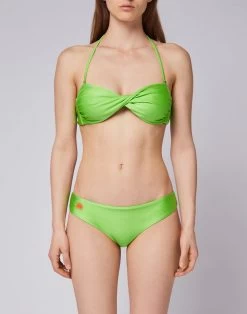 Sundek TOP A FASCIA INCROCIATO EFFETTO PERLATO