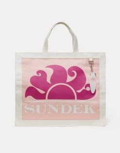 Sundek TOTE BAG IN CANVAS