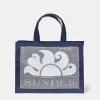 Sundek TOTE MEDIA IN PAILLETTES -Moda Sconto WOMAN BAG MEDIUMPAILLETTES NAVY GAW726ABPA200 00700 1