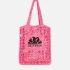 Sundek BORSA DI PAGLIA SMALL -Moda Sconto WOMAN BAG SMALLSTRAWBAG OLEANDER GAW715ABPA100 97800 1