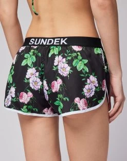 Sundek LULIN - COSTUME A PANTALONCINO 9 Sundek LULIN - COSTUME A PANTALONCINO -Moda Sconto WOMAN BDELASTICWAIS LULINSHORT BLACK W636BDP81F7 004F7 3