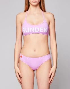 Sundek TOP BRALETTE SPORTIVO E SLIP CULOTTE SLIM FIT