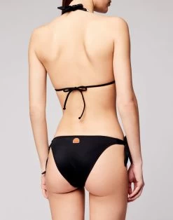 Sundek TOP AMERICANO E SLIP REGOLABILE -Moda Sconto WOMAN BIKINI TRIANGLETOPBIKINI BLACK37 W817KNL30RB 00437 2