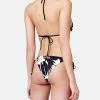 Sundek ANITA SLIP BIKINI CON FIANCHI REGOLABILI E STAMPA MULTIPALM -Moda Sconto WOMAN BIKINIBOTTOM ANITALACESBOTTOM BLACK W206KBL36MZ 004MZ 4