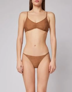 Sundek SLIP SGAMBATO EFFETTO WAVE -Moda Sconto WOMAN BIKINIBOTTOM BIKINIBOTTOM RAWWOOD GW394KBL7700 97400 1