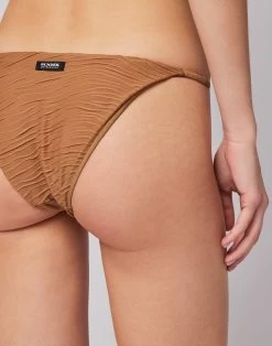 Sundek SLIP SGAMBATO EFFETTO WAVE -Moda Sconto WOMAN BIKINIBOTTOM BIKINIBOTTOM RAWWOOD GW394KBL7700 97400 2