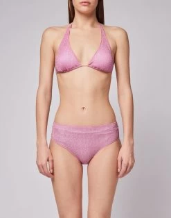 Sundek SLIP KAUAI IN LUREX A VITA ALTA -Moda Sconto WOMAN BIKINIBOTTOM LUREXBIKINIBOTTOM OLEANDER01 GW371KBL6100 97801 1