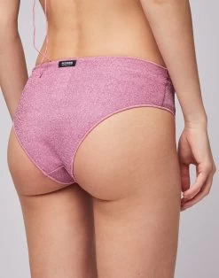 Sundek SLIP KAUAI IN LUREX A VITA ALTA -Moda Sconto WOMAN BIKINIBOTTOM LUREXBIKINIBOTTOM OLEANDER01 GW371KBL6100 97801 3