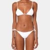 Sundek TOP A TRIANGOLO JACQUARD -Moda Sconto WOMAN BIKINIBOTTOM TRIANGLETOP WHITE GW331KTL6600 00600 8