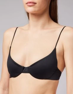 Sundek TOP BRALETTE CON SPALLINE REGOLABILI 7 Sundek TOP BRALETTE CON SPALLINE REGOLABILI -Moda Sconto WOMAN BIKINITOP BIKINITOP BLACK GW446KTL6900 00400 3