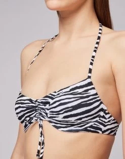 Sundek TOP CON FERRETTO 9 Sundek TOP CON FERRETTO -Moda Sconto WOMAN BIKINITOP BIKINITOP BLACK W420KTL62T3 004T3 3