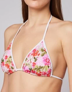 Sundek TOP A TRIANGOLO REGOLABILE CON PIPING -Moda Sconto WOMAN BIKINITOP BIKINITOP MANGROVE W182KTL36AA 966AA 3